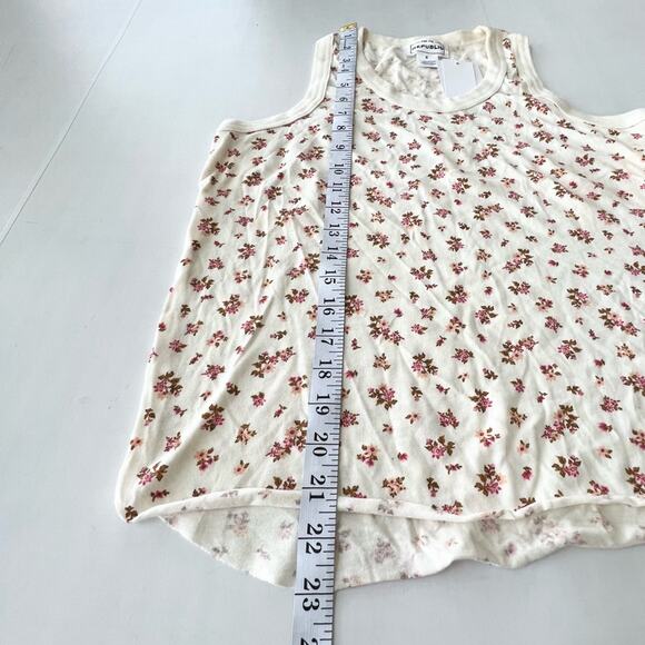 NEW For the Republic Sleeveless Floral Racerback Tank Top Women's SIZE S - Picture 4 of 5